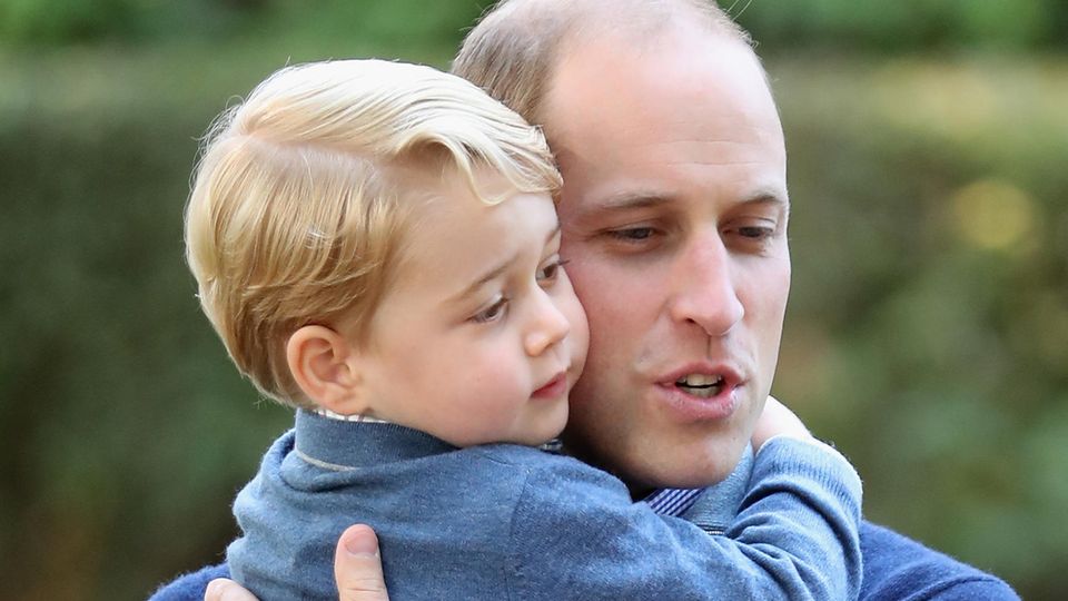 Royals: Prinz George + Prinz William Prinz George + Prinz William