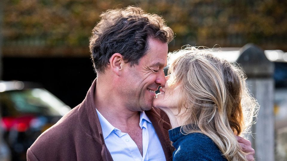 Dominic West + Catherine FitzGerald