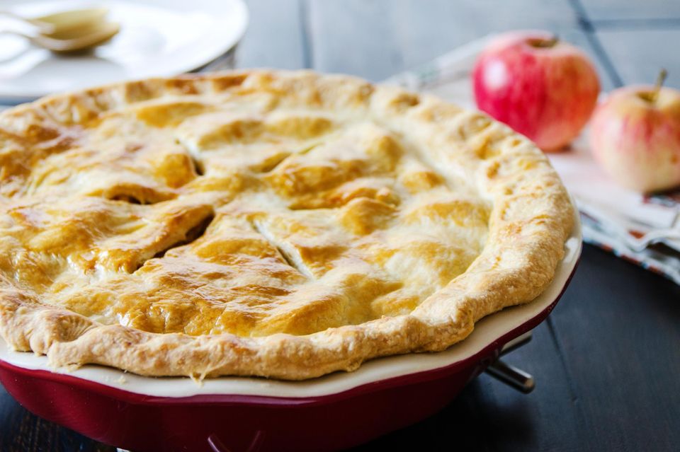 Gedeckter Apple Pie
