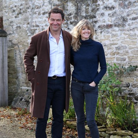 Dominic West bei der Wiedervereinigung mit seiner Ehefrau Catherine FitzGerald am 13. Oktober 2020