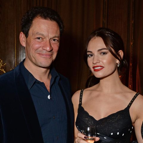 Dominic West, Lily James 