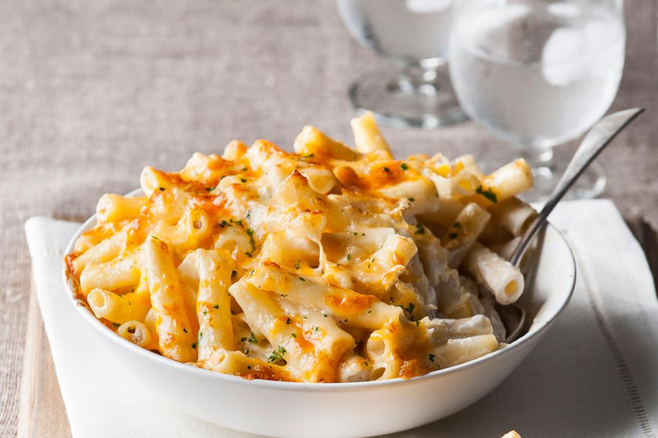 Herzogin Catherine: Käse-Makkaroni Käse-Makkaroni
