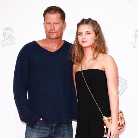 Til Schweiger und Tochter Emma Schweiger