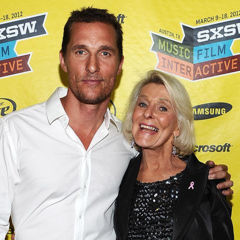 Matthew McConaughey und Mutter Kay
