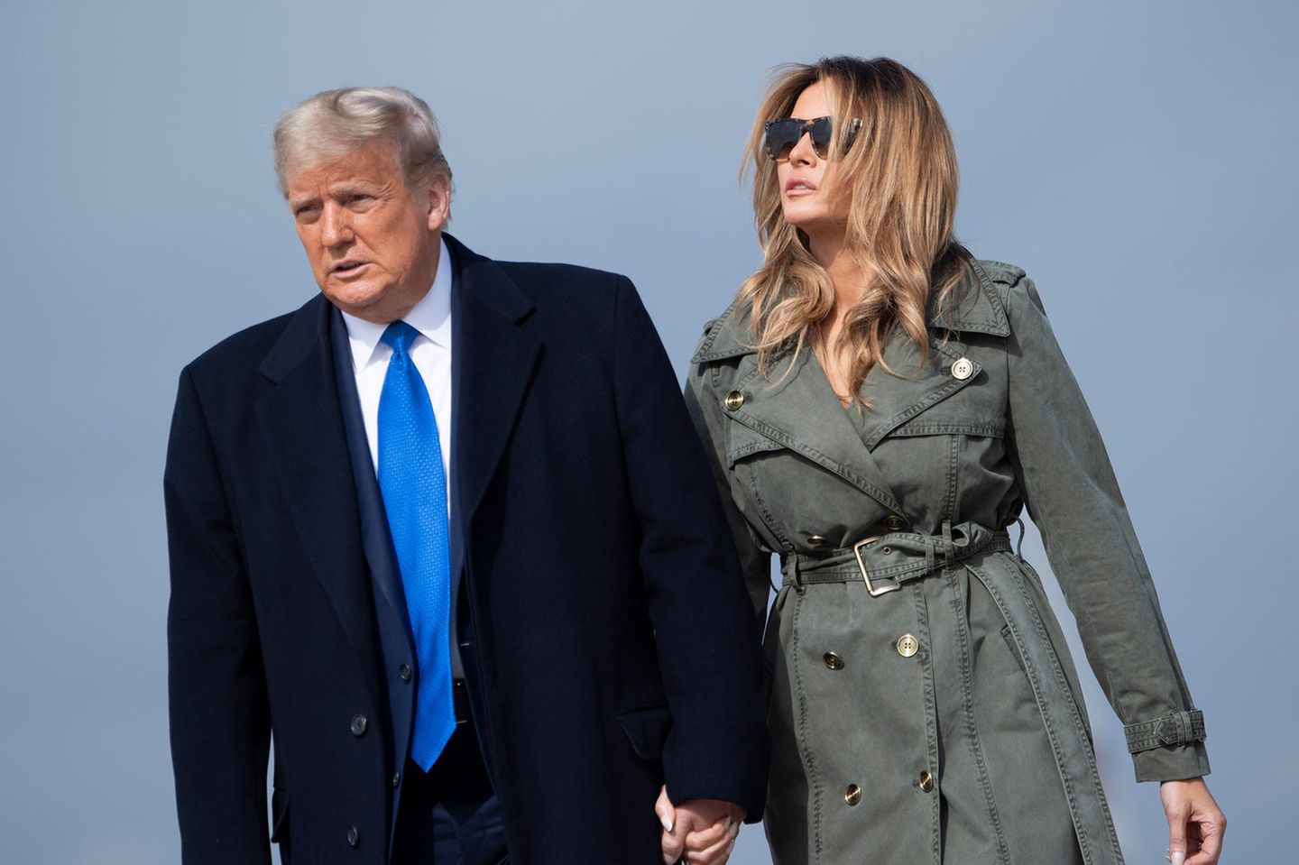 Donald und Melania Trump am 27. November 2020 in Maryland.