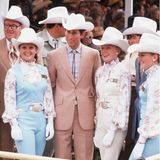 Yehaa, Charly! Auch im Cowboy-Outfit macht der Prinz eine gute Figur.