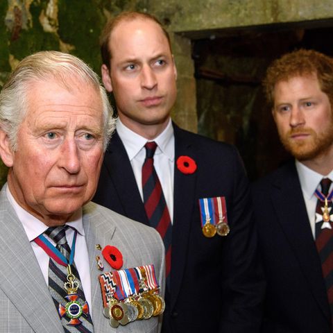 Prinz Charles, Prinz William und Prinz Harry