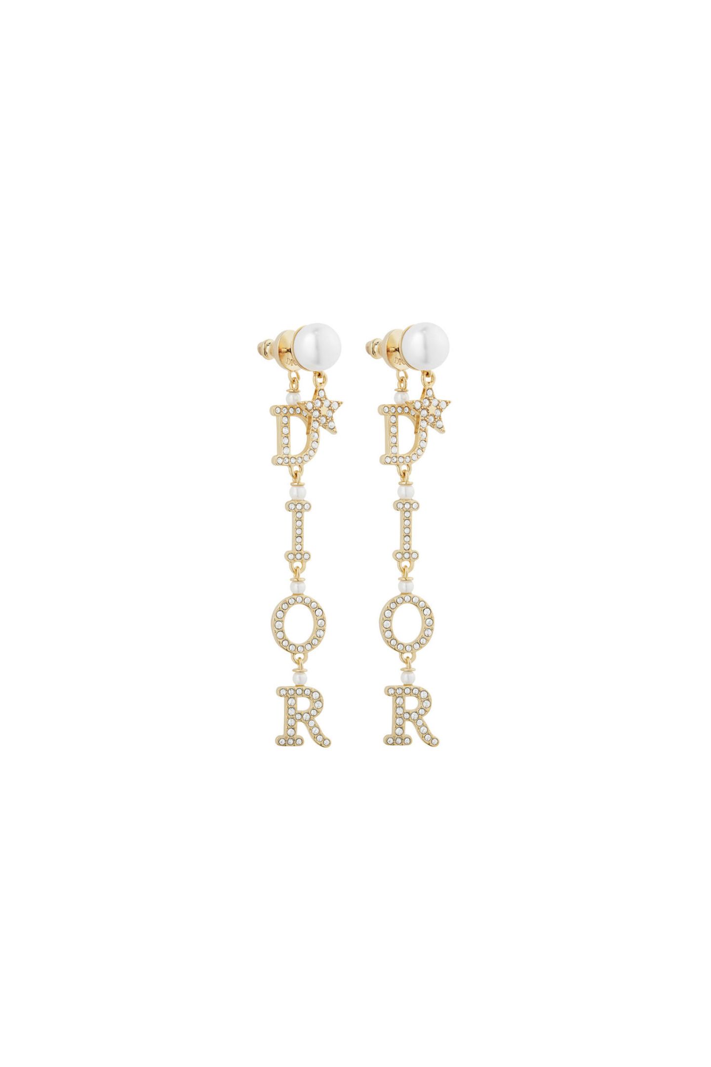 Mit hochwertigem Schmuck macht man nie etwas verkehrt. Mit diesen glitzernden Statement-Ohrringen von Dior noch weniger. So schön, dass wir sie eigentlich direkt selbst behalten möchten. Ca. 770 Euro.
