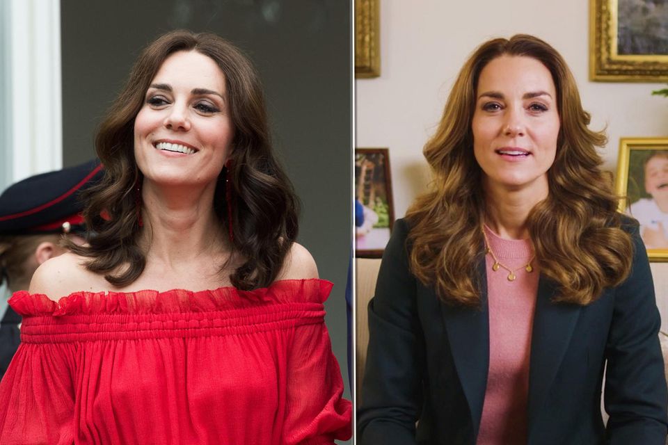 Herzogin Catherine: Herzogin Catherine hat ihre Beauty-Routine geändert. Herzogin Catherine hat ihre Beauty-Routine geändert.