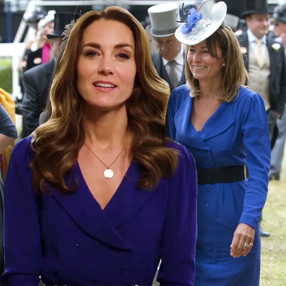 Zwei Stars, ein Look: Herzogin Catherine, Carole Middleton Herzogin Catherine, Carole Middleton