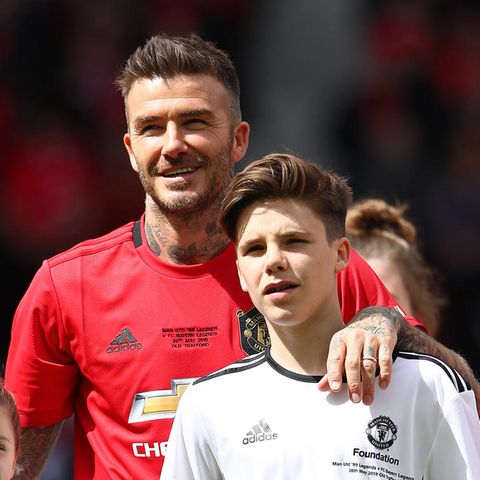 David Beckham und Cruz Beckham