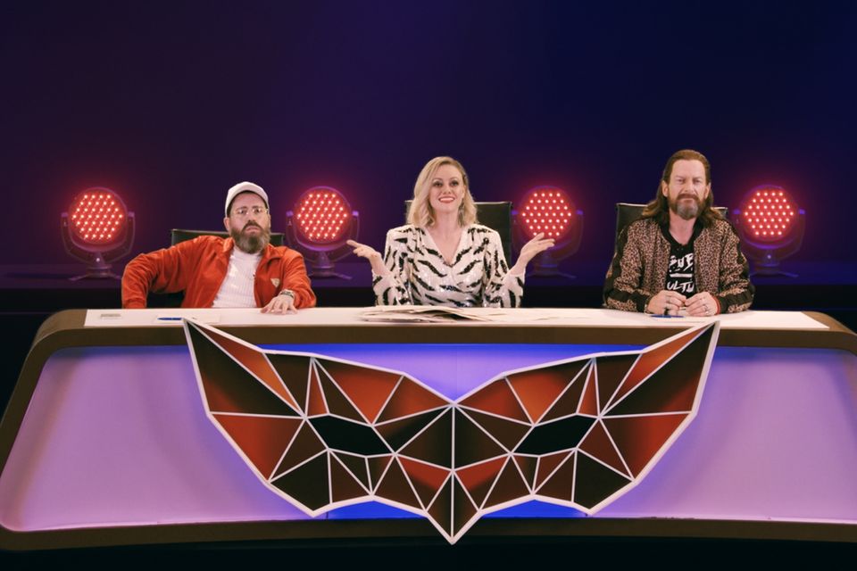 Michael Kessler bei "Binge Reloaded": Michael Kessler als Rea Garvey (rechts) mit Tahnee und Christian Schiffer in "Binge Reloaded" Michael Kessler als Rea Garvey (rechts) mit Tahnee und Christian Schiffer in "Binge Reloaded"