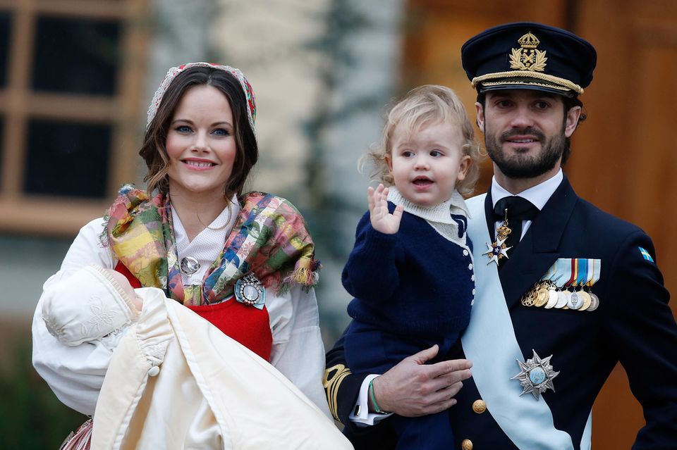 Prinzessin Sofia und Prinz Carl Philip von Schweden ...