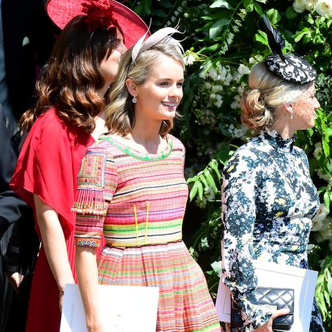 Cressida Bonas bei der Hochzeit von Prinz Harry und Meghan Markle auf Schloss Windsor. 