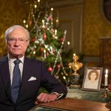 16. Dezember 2020  Auf Schloss Drottningholm zeichnet König Carl Gustaf seine Weihnachtsansprache auf. 