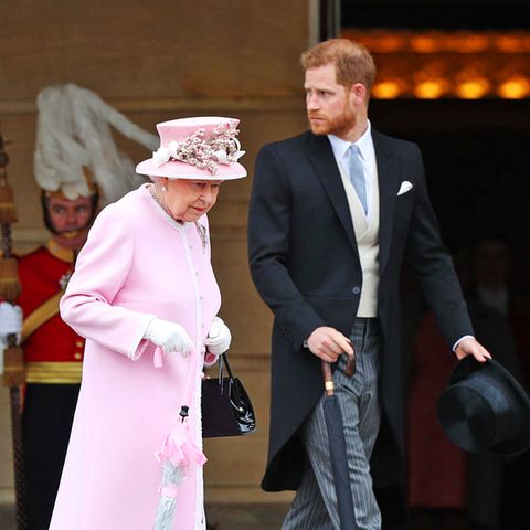 Queen Elizabeth und Prinz Harry