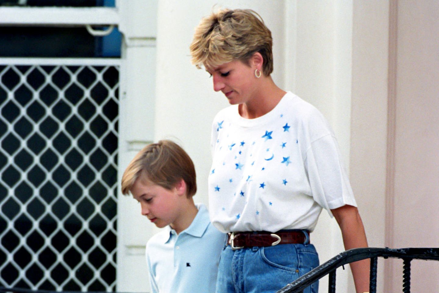 Prinz William und Prinzessin Diana