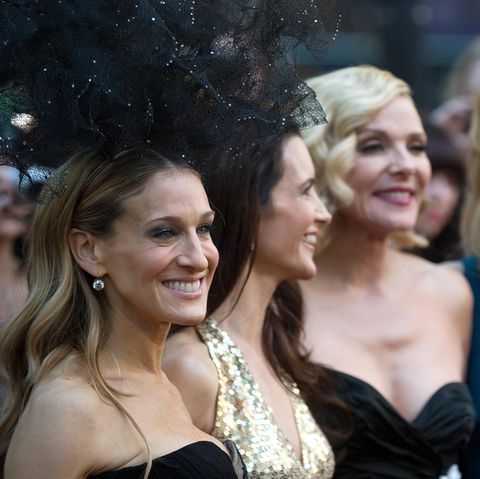"Sex and the City": Die Hauptdarstellerinnen Sarah Jessica Parker, Kristin Davis, Kim Cattrall und Cynthia Nixon