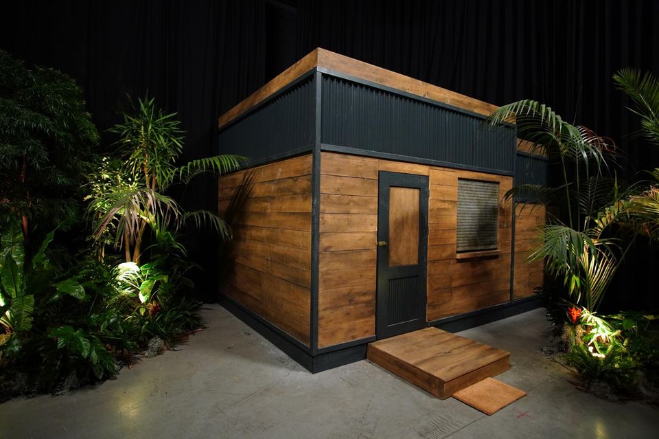 Dschungelshow 2021: Das Tiny House bei "Ich bin ein Star - Die große Dschungelshow" Das Tiny House bei "Ich bin ein Star - Die große Dschungelshow"