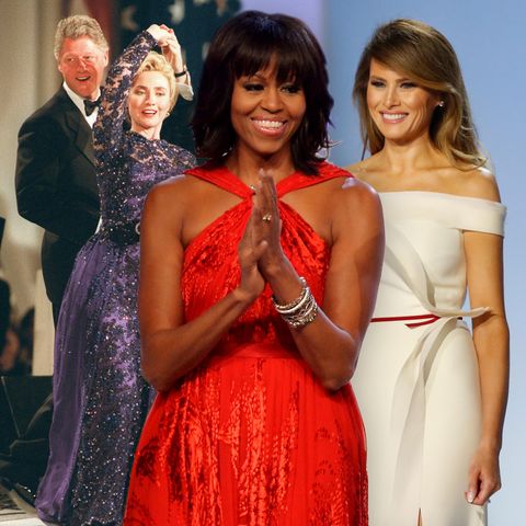 Hillary Clinton, Michelle Obama + Melania Trump