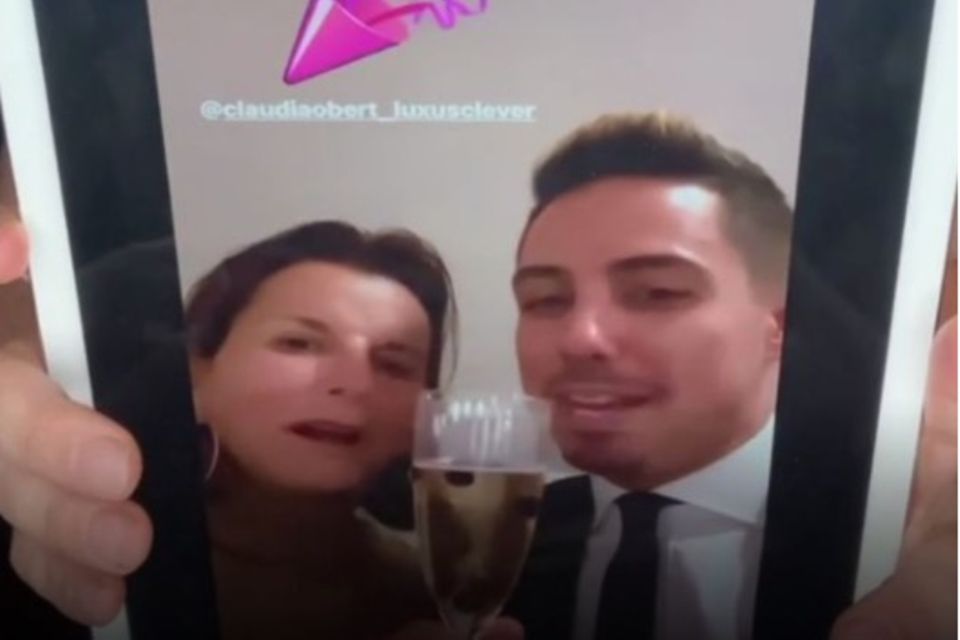 Claudia Obert: Claudia Obert genoss die illegale XXL-Sause Claudia Obert genoss die illegale XXL-Sause