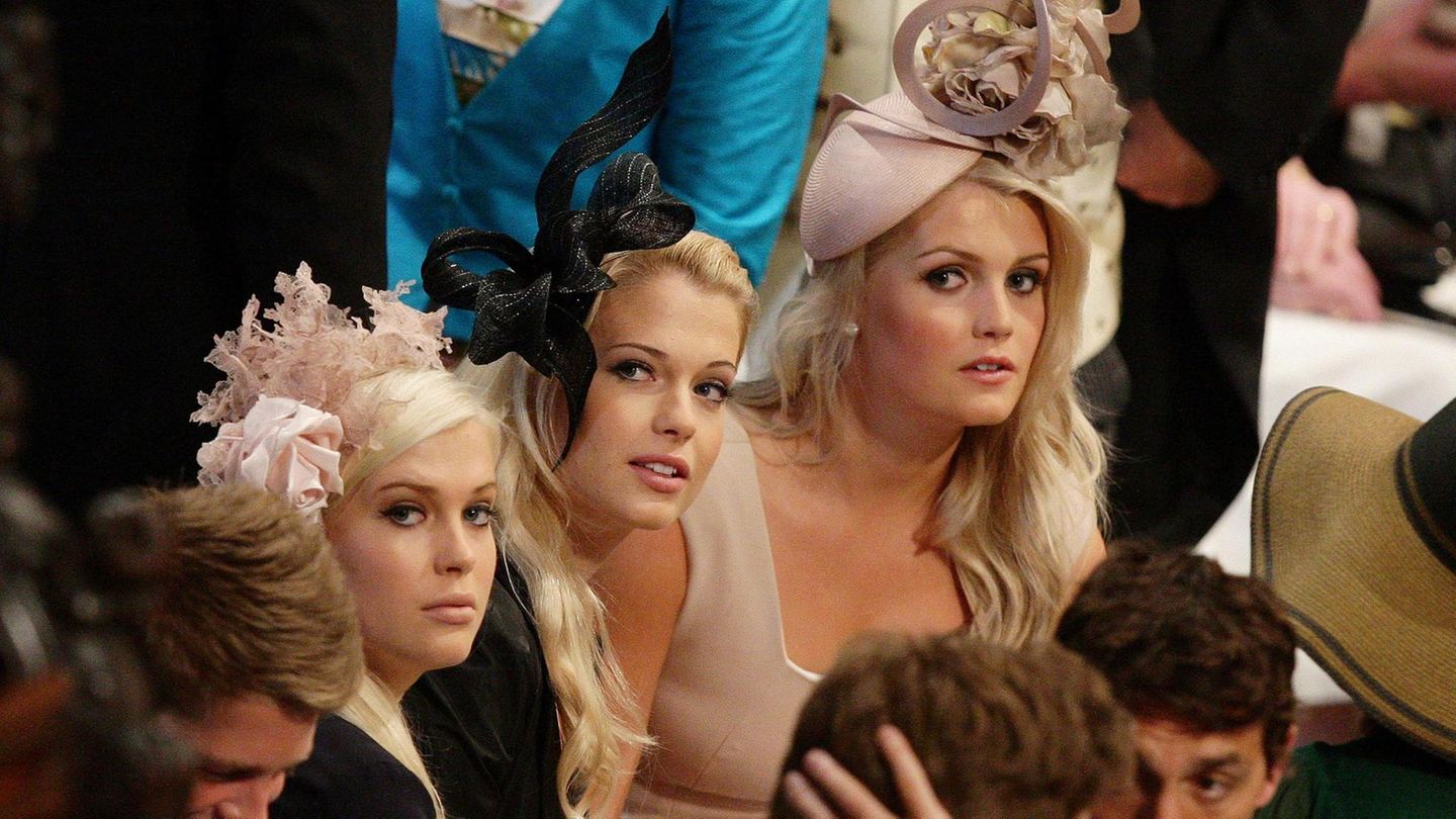 Lady Diana Ihre Nichten Amelia und Eliza sind ihr wie aus dem Gesicht