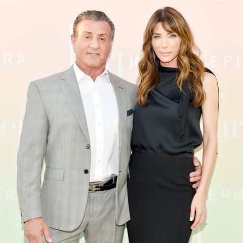 Sylvester Stallone + Jennifer Flavin