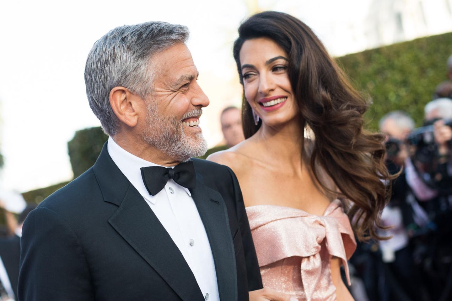 George Clooney und Ehefrau Amal