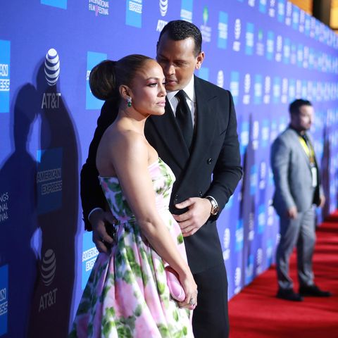 Jennifer Lopez und Alex Rodríguez bei den Palm Springs International Film Festival Film Awards im Januar 2020