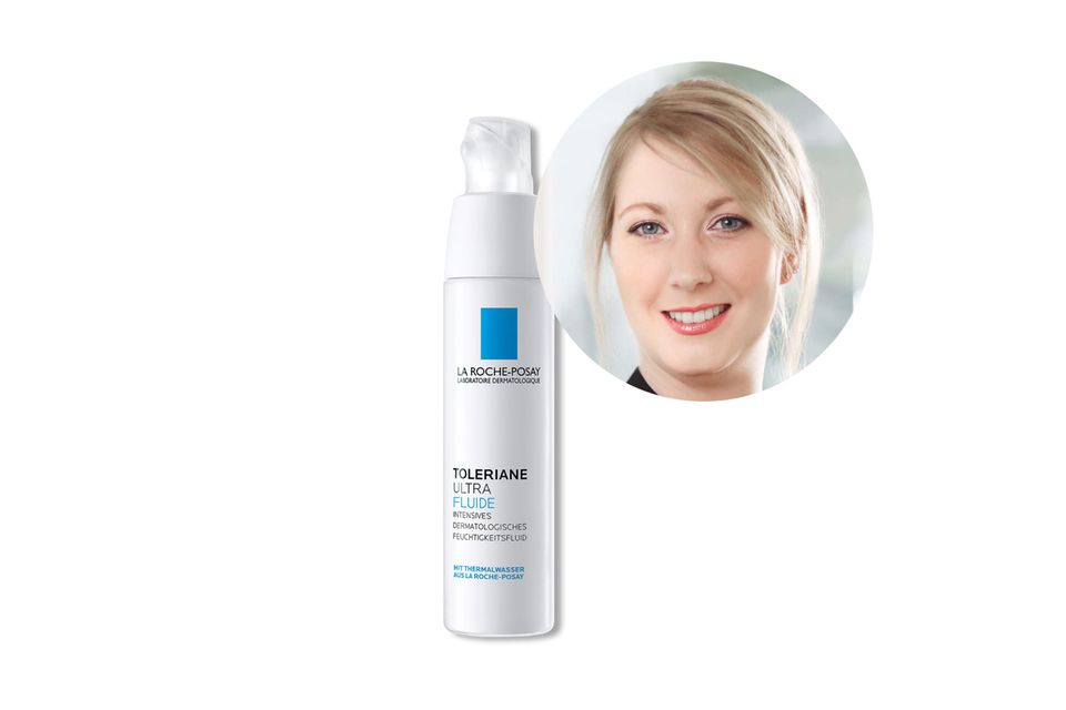 Experten-Tipps: Expertin Elsa Devillechabrolle von La Roche Posay empfiehlt das Toleraine Ultra Fluide für sensible und überpflegte Haut. Expertin Elsa Devillechabrolle von La Roche Posay empfiehlt das Toleraine Ultra Fluide für sensible und überpflegte Haut.