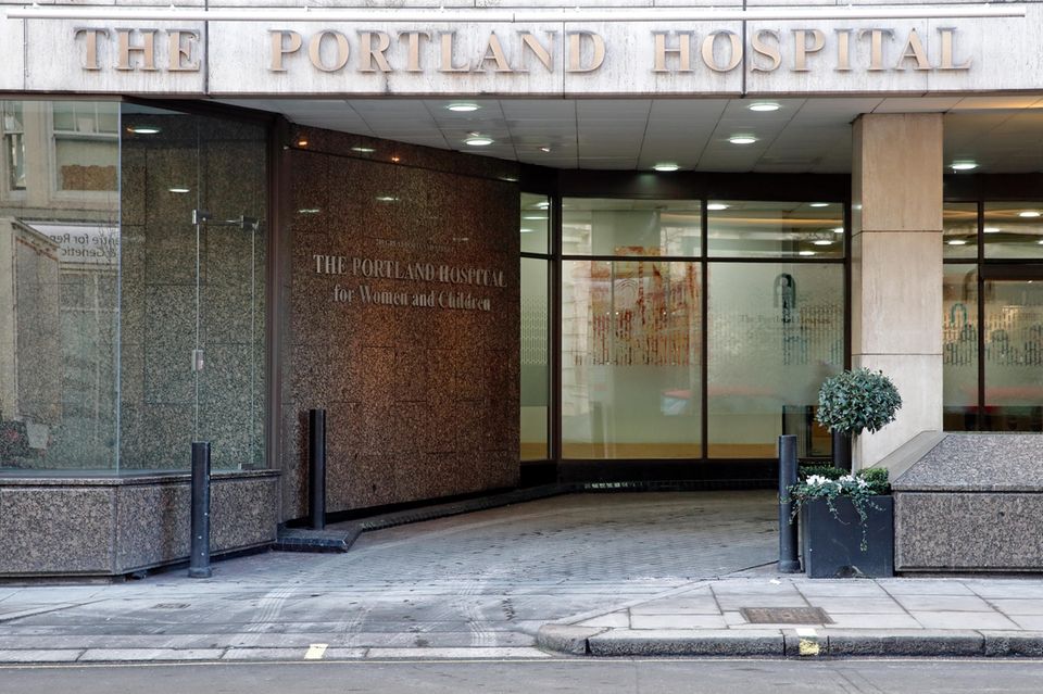 Herzogin Meghan + Prinzessin Eugenie: Das Portland Hospital in London Das Portland Hospital in London
