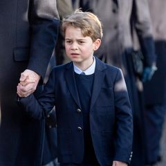 Platz 2  Prinz George, der älteste Sohn von Prinz William und seiner Frau Catherine, Princess of Wales   