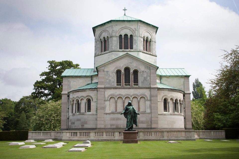 Queen Elizabeth (†96): Das Royale Mausoleum liegt auf dem Frogmore Estate unweit Schloss Windsor. Das Royale Mausoleum liegt auf dem Frogmore Estate unweit Schloss Windsor.