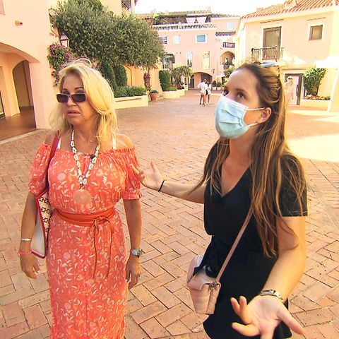 Beim gemeinsamen Einkaufen knallt es zwischen Carmen Geiss und Tochter Davina.
