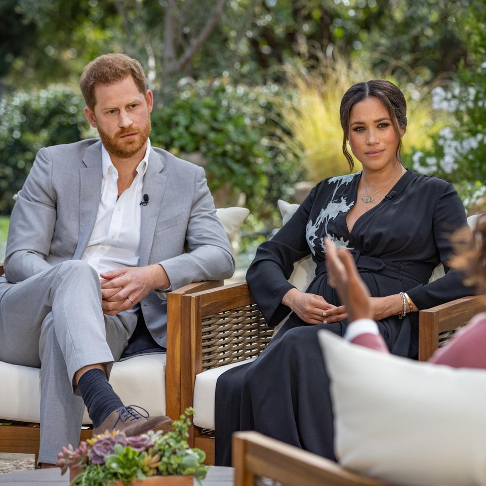 Prinz Harry + Herzogin Meghan bei Oprah ("A CBS Primetime Special")