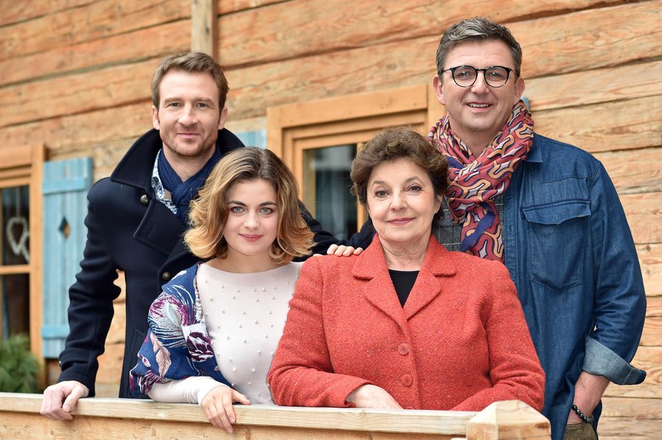 Monika Baumgartner: Heiko Ruprecht, Ronja Forcher, Monika Baumgartner und Hans Sigl Heiko Ruprecht, Ronja Forcher, Monika Baumgartner und Hans Sigl