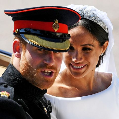 Prinz Harry und Herzogin Meghan bei ihrer Hochzeit am 19. Mai 2018