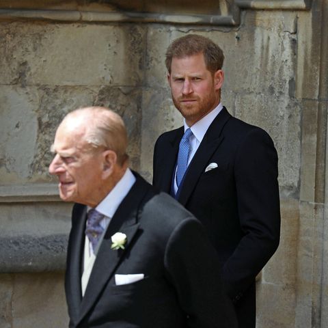 Prinz Philip (†99) und Prinz Harry