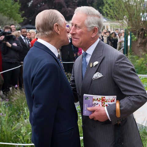 Prinz Philip und Prinz Charles