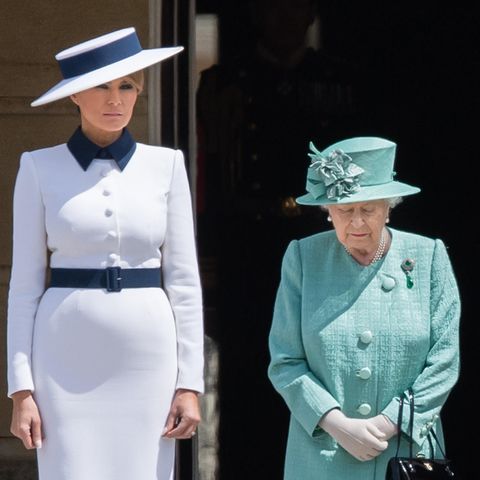 Melania Trump und Queen Elizabeth