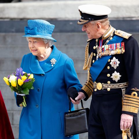 Queen Elizabeth, †96, und Prinz Philip, †99.
