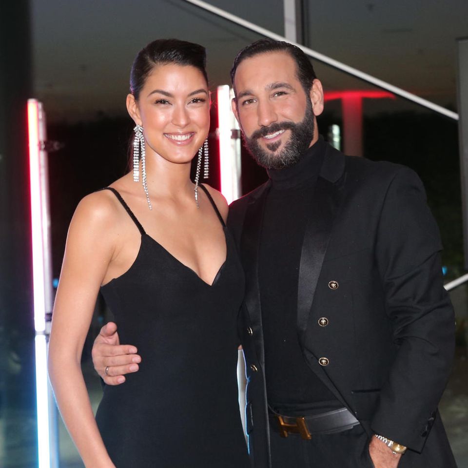 Rebecca Mir und Massimo Sinató