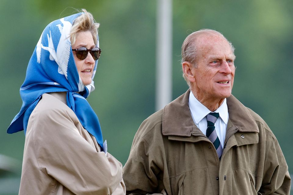 Prinz Philip (†): Penelope Meredith Mary Knatchbull, Gräfin Mountbatten von Burma, und Prinz Philip (†) Penelope Meredith Mary Knatchbull, Gräfin Mountbatten von Burma, und Prinz Philip (†)