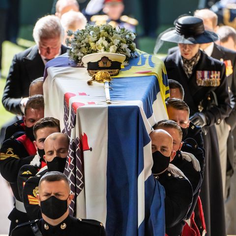 Prinz Philip: Die bewegendsten Bilder seiner Beisetzung in Windsor