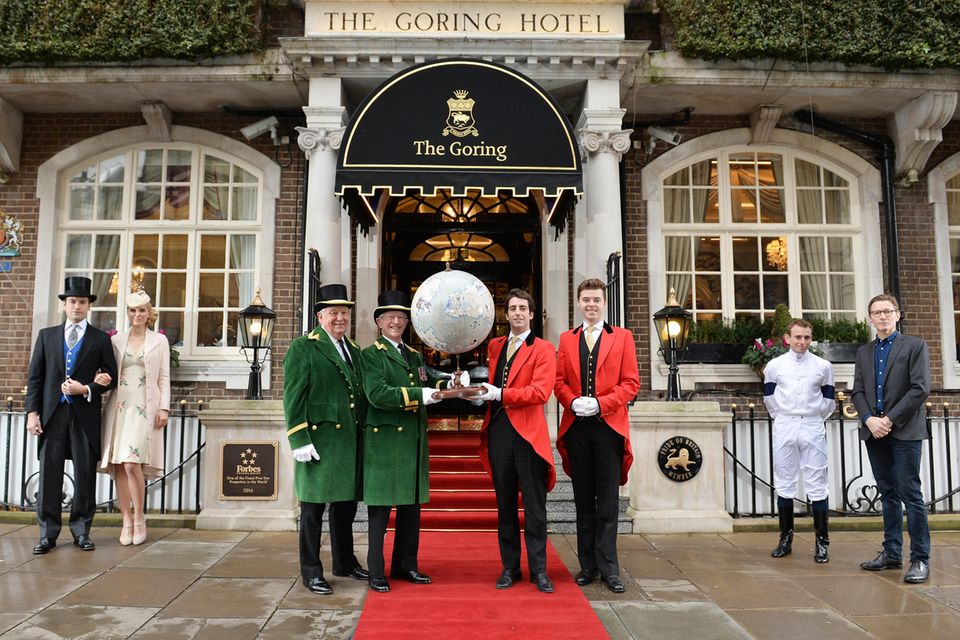 Prinz William + Herzogin Catherine : Das Hotel "The Goring" ist bei den Royals beliebt. Das Hotel "The Goring" ist bei den Royals beliebt.