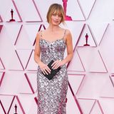 In Haute Couture von Chanel funkelt Margot Robbie auf dem roten Teppich der Oscar-Verleihung. 