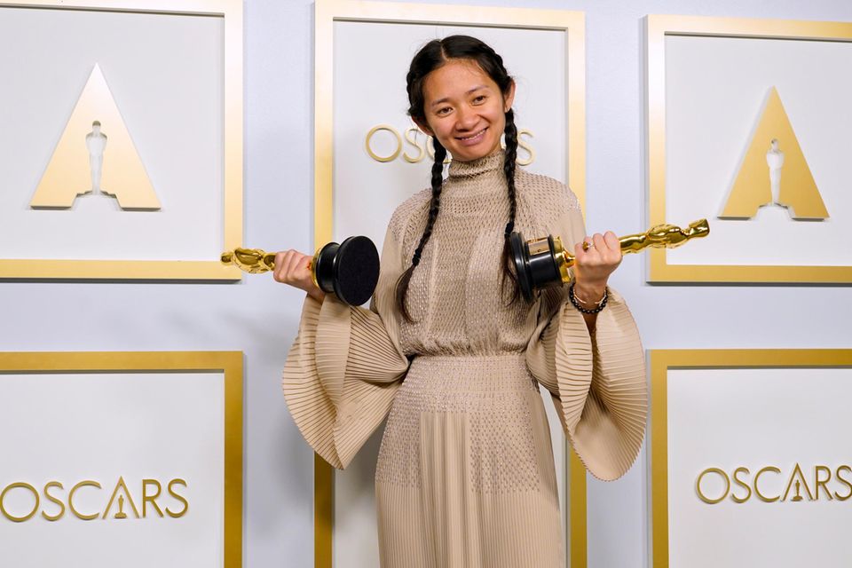 Chloé Zhao wurde für "Nomadland" bei den Oscars 2021 ausgezeichnet.