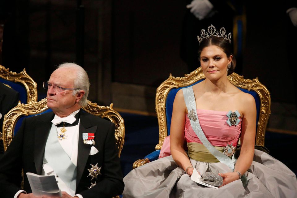 König Carl Gustaf, Prinzessin Victoria