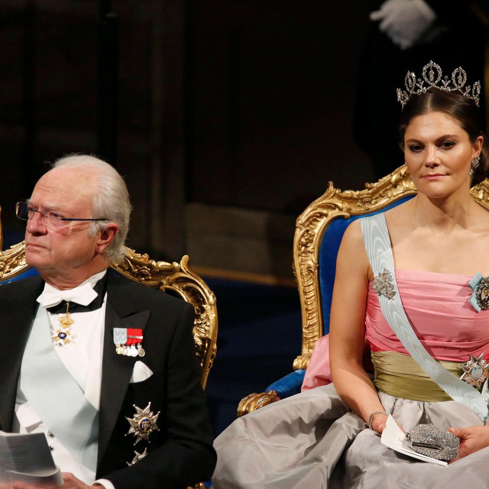 König Carl Gustaf, Prinzessin Victoria