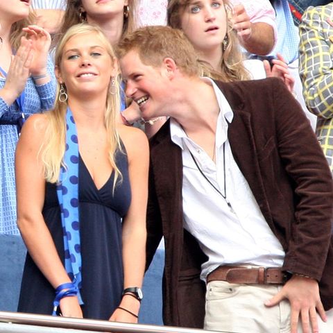 Prinz Harry, seine ehemalige Freundin Chelsy und Prinz William